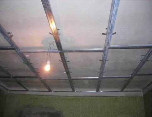 Обрешетка из профиля