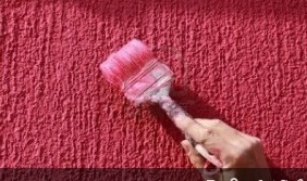 Окрашивание водоэмульсионной краской