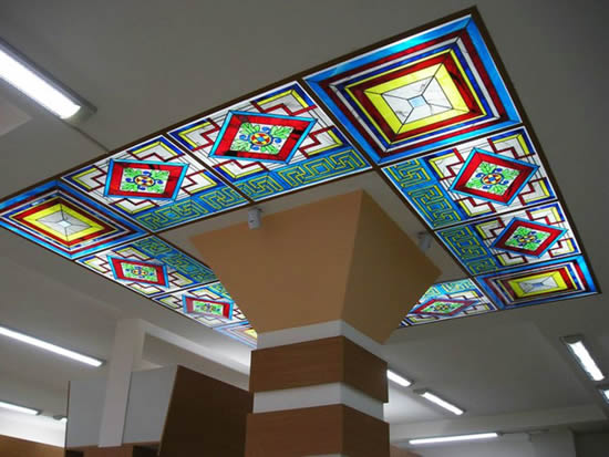 Потолки акриловые: изюминка интерьера