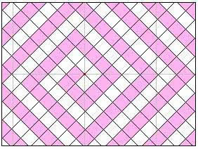 Оригинальная схема укладки полистирольной плитки