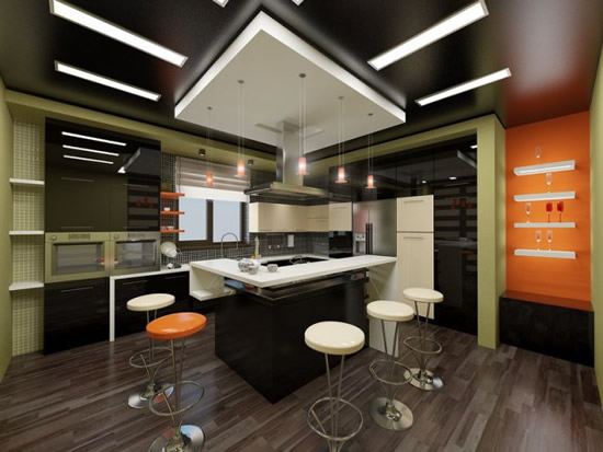 Интересные дизайнерские обработки освещения