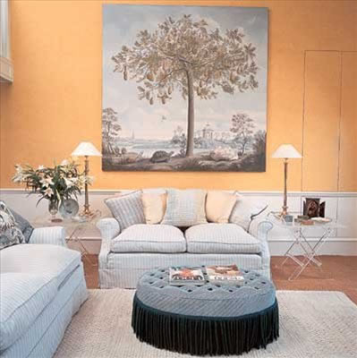 Оригинальное размещение светильников