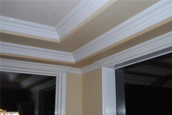 Пример установки бордюра в три уровня