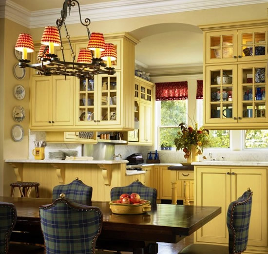 Кухня в стиле прованс Франция