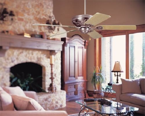 Вентилятор в гостиной