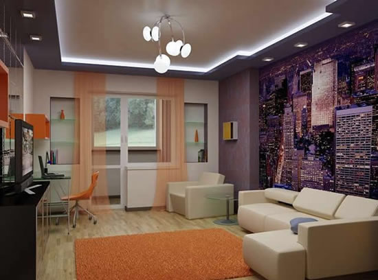 Подсветка потолка по периметру