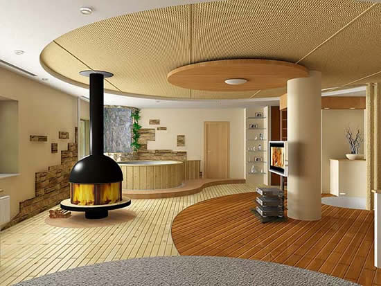 Потолок из ткани натяжной