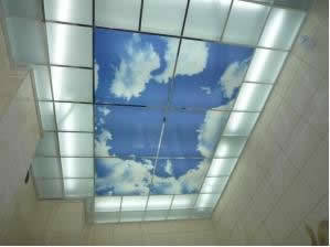 потолок комбинированный