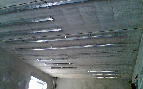 Установка поперечного профиля