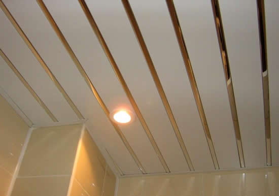 Потолок из пластика
