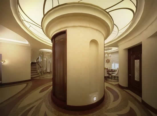 Потолок закруглённый