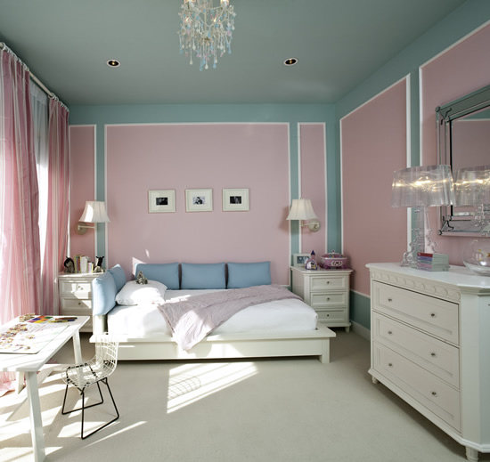 Правила для покраски потолка: гармоничное сочетание цвета