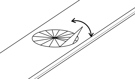 Принцип проделывания отверстий без использования коронки