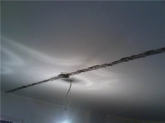 Проблема потолка – большой зазор между перекрытиями