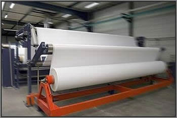 Станок для производства пленки используемой в натяжных потолках