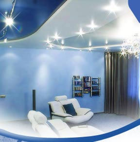 Установка подвесных потолков