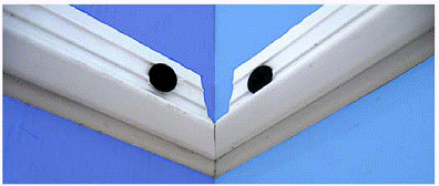 Внутренний угол: правильное закрепление профиля