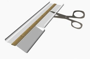 Схема реза по ширине