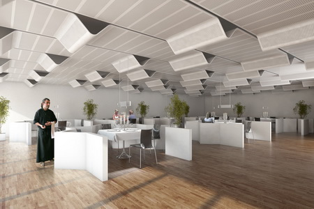 Сложный потолок из гипсокартона