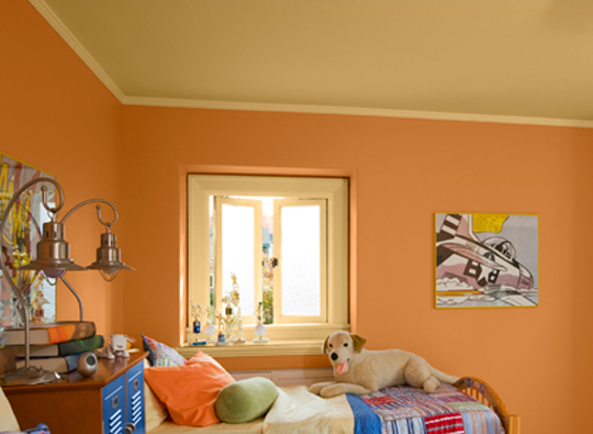 Оранжево-жёлтая расцветка поднимет настроение