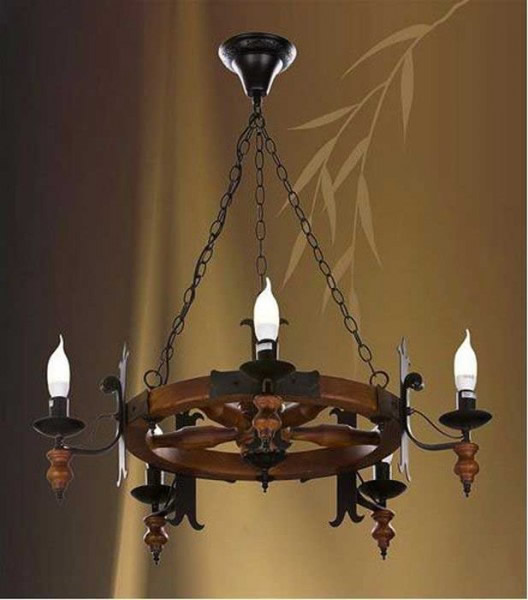 Колесо под потолком