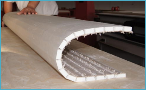 Выполнение изгиба при помощи пропилов