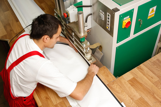 Приварка к полотну гарпуна