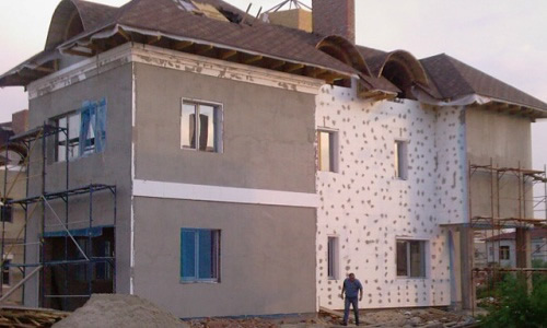 Технология утепления фасада дома пенопластом