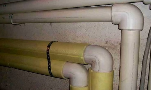 Тепловая изоляция трубопровода