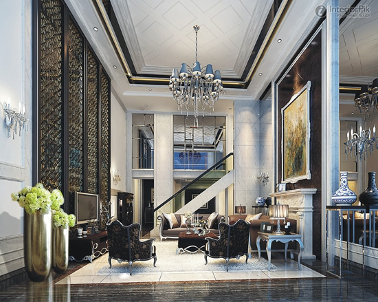 Современные дворцы, отделанные мрамором и хрусталем