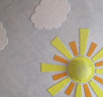 украшение на потолке