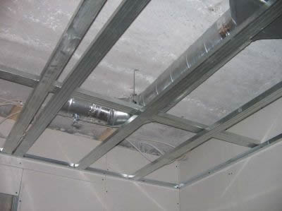 Установка каркаса