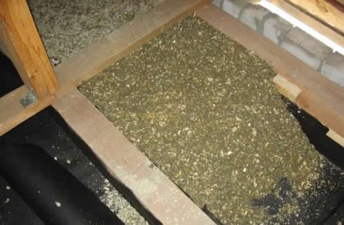 Утепление опилкобетоном