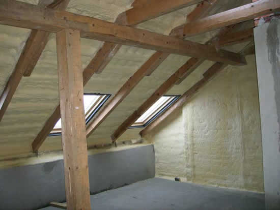 Утепление крыши