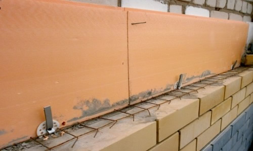 Утепление пенопластом