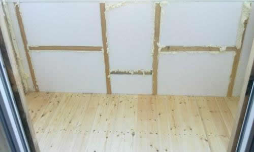 Теплоизоляция стен изнутри при помощи пенопласта
