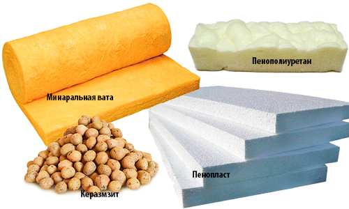 Примеры бюджетных утеплителей