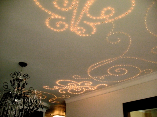 Вариант отделки потолка