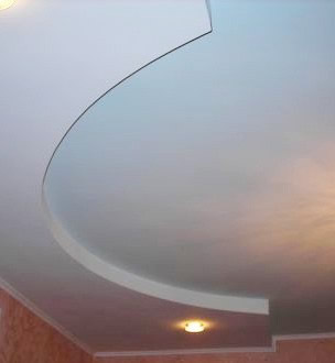 потолок натяжной