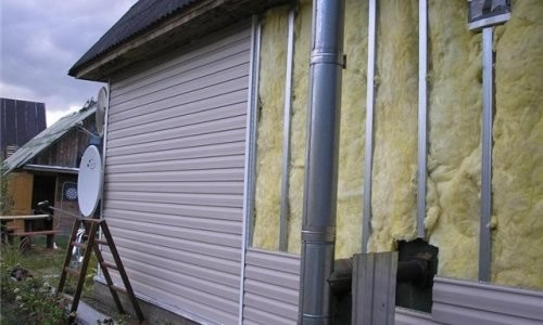 Утепление дома снаружи своими руками