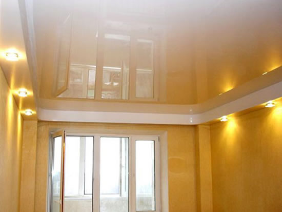 Натяжной потолок в отделке помещения